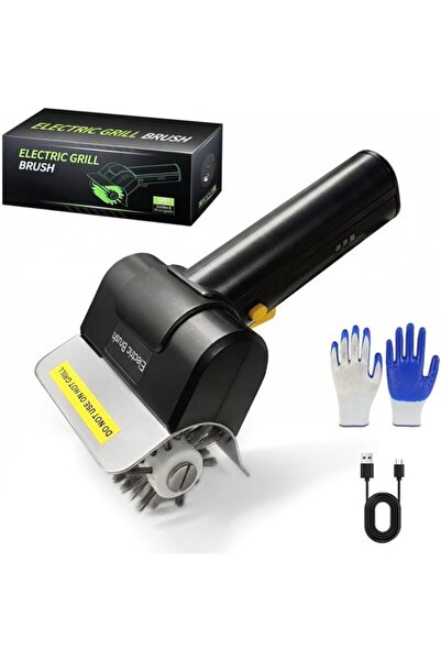 Morvena Picks Perie electrică pentru grătar, curățător de grătar reîncărcabil...