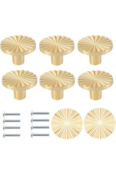 Morvena Picks Butoane pentru dulapuri și sertare, 38×38×23mm, Mânere rotunde ...