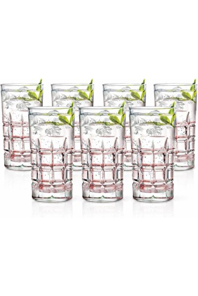 Generic مجموعة من 6 أكواب زجاجية صغيرة - أكواب عصير وشاي صغيرة سعة 35 مل، أدو...