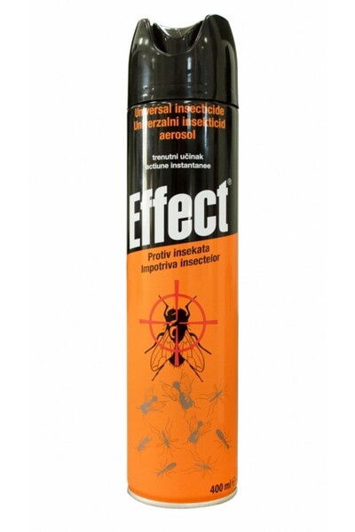EFFECT 400ml - Insecticid pentru controlul mustelor si al tantarilor