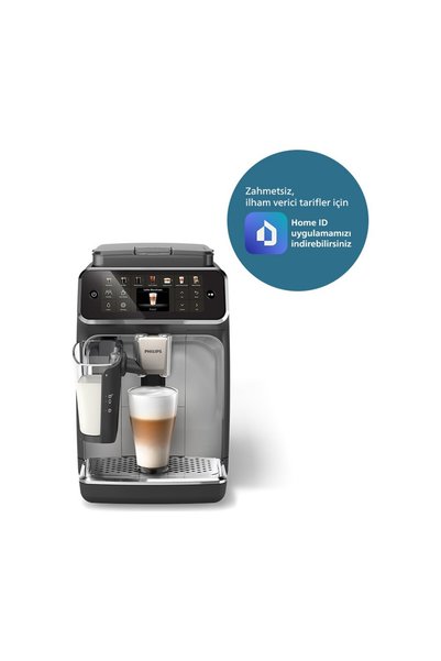 Philips LatteGo Tam Otomatik Espresso Makinesi, 12 Sıcak ve Soğuk İçecek, Silent Brew, EP4446/70