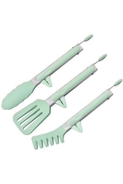 Morvena Picks Set de 3 clești de bucătărie - clești de bucătărie de 26,5 cm -...