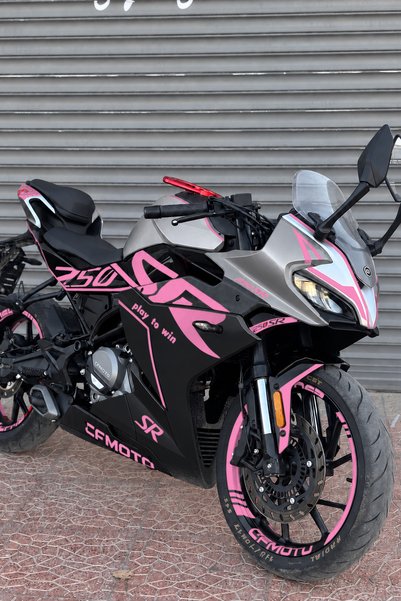 Banxtre CFMOTO SR 250 için Komple Ultra Renk Değişim Sticker Seti (Sağ ve Sol )