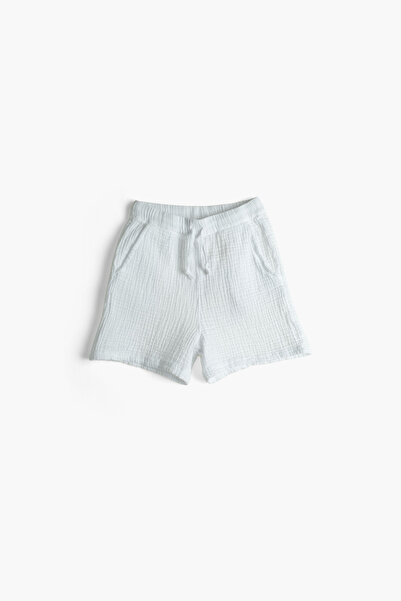 İpekçi Otantik Nomad Junior Girls' Muslin Shorts White