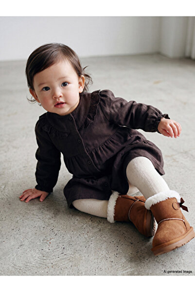 LC Waikiki Esvab • Modern & Distinctive Embroidered Baby Girl Dress