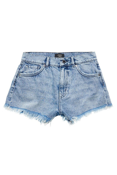 SUPERDRY Γυναικεία Σορτς Τζιν Υψηλόμεσα από Βιολογικό Βαμβάκι Studios 28