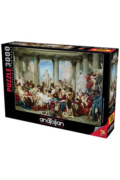 Anatolian Puzzle 3000 Parça Yapboz Puzzle - Roma'nın Çöküşü 4942