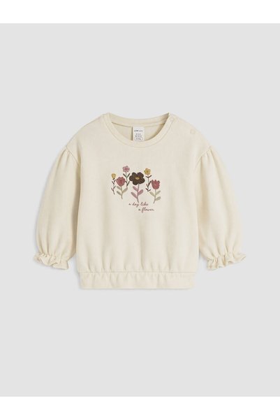 LC Waikiki Lcw baby embroidered girl's outfit set