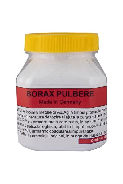 OEM Pudră de Borax 500 g, Flux pentru lipirea și topirea aurului și argintulu...