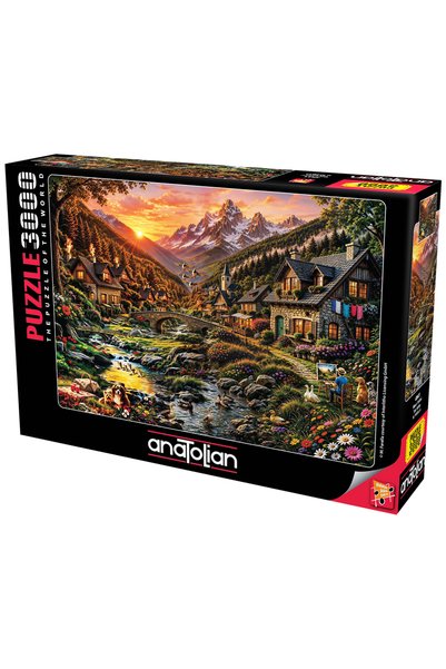 Anatolian Puzzle 3000 Parça Yapboz Puzzle - Masal Vadisi 4941