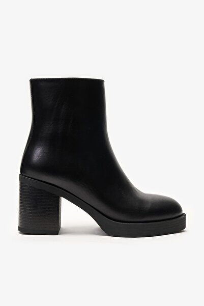 Louis Cardy Thisbe Black Leather Women's Heeled Boots