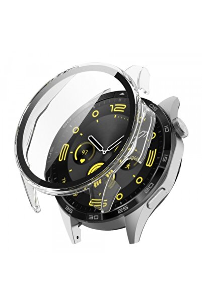 Techsuit Husa Defense360 Pro pentru Huawei Watch GT 4 46mm, Transparenta