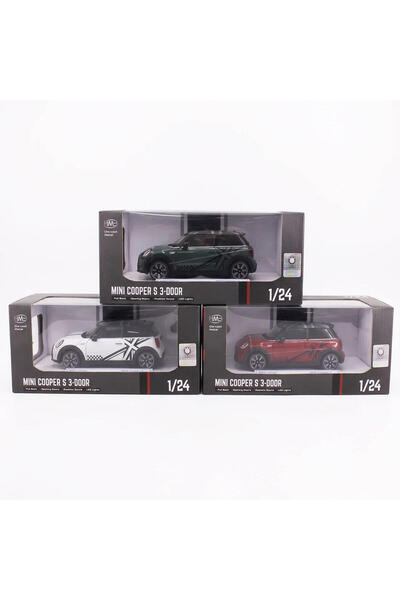 osman kızılkaya 1:24 Mini Cooper Die-Cast Model Araba