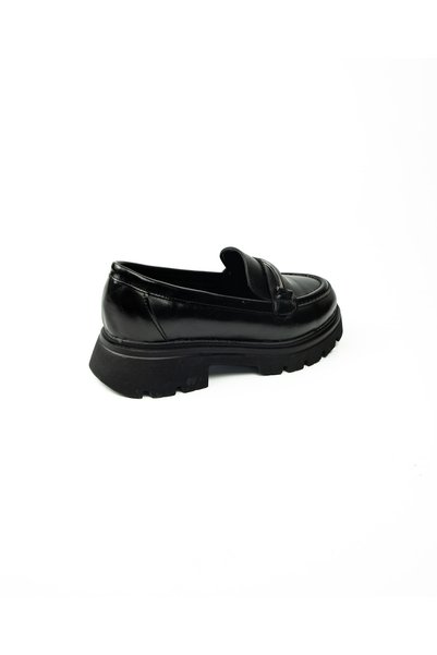 MASSİMA 4007 Black Skin Casual Women's Shoes