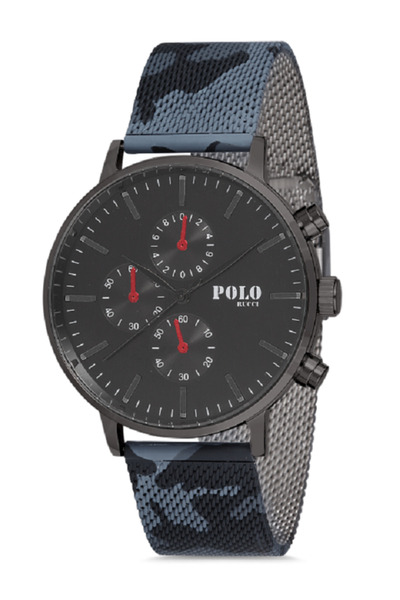 POLO Rucci 22087 Men's Wicker Wristwatch