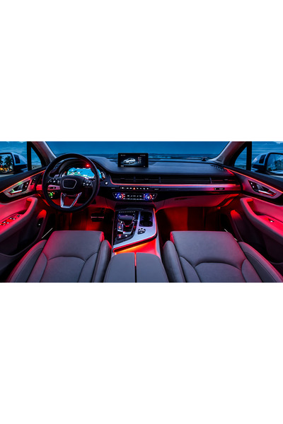 AksoyTuning Audi Q7 2016-2021 Uyumlu Orjinal Soketli ve Uyumlu İç Ambiyans Aydınlatması