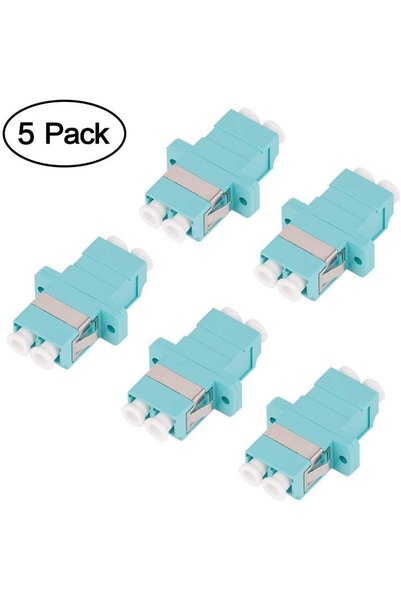 DKURVE Fiber Patch Cable, 10G Gigabit Fiber Optic Cables with LC to LC Multim...