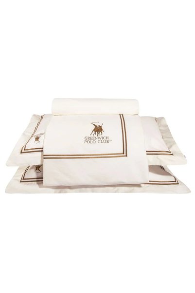 Greenwich Polo Club Σετ Σεντονιών Διπλού Κρεβατιού Premium 112 - Ιβουάρ
