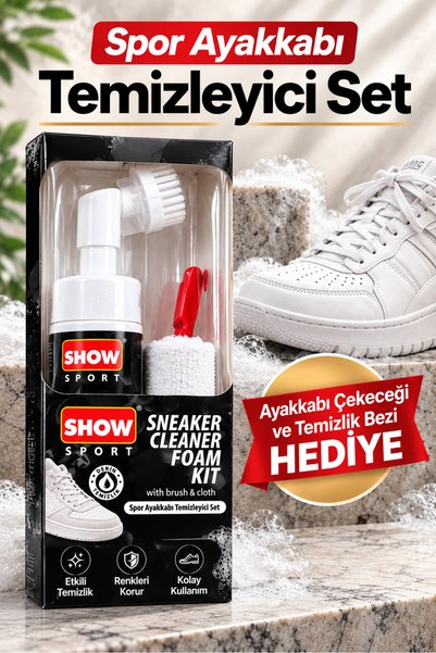 SHOW Spor Ayakkabı Temizleyici Set