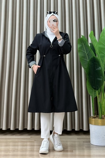 ALYA Rain Trench Coat