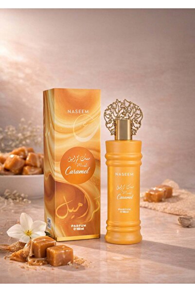 Naseem Musk Caramel Perfume 100ml – Long-Lasting Gourmand Musk Fragrance for Men & Women