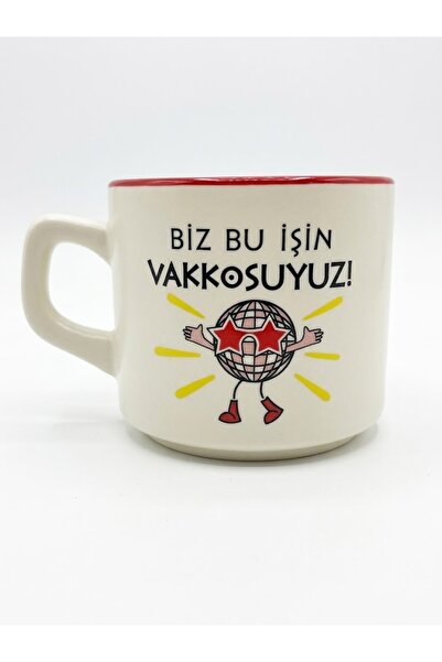 PALTO TASARIM Biz Bu İşin Vakkosuyuz! Beyaz Venüs Kupa - Hediyelik Kupa Finca...