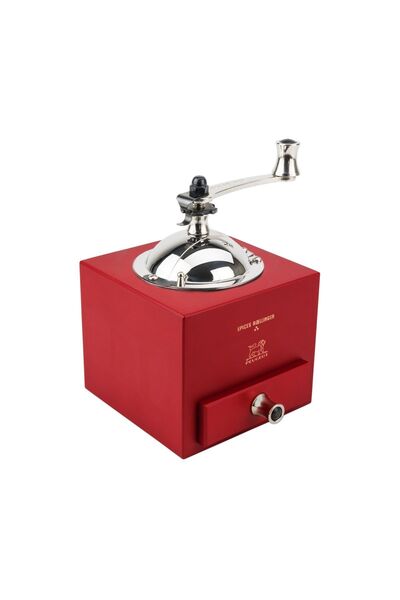 Peugeot "Roellinger" manual pepper grinder, 13 cm, Chili Red -
