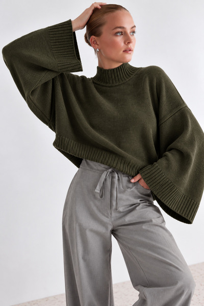 AGD COLLECTİON Bat sweater