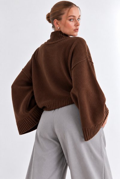 AGD COLLECTİON Bat sweater