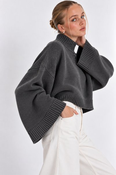 AGD COLLECTİON Bat sweater
