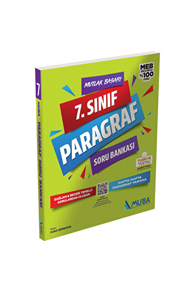 Muba Yayınları SRB7007 MB 7.Sınıf Paragraf Soru Bankası