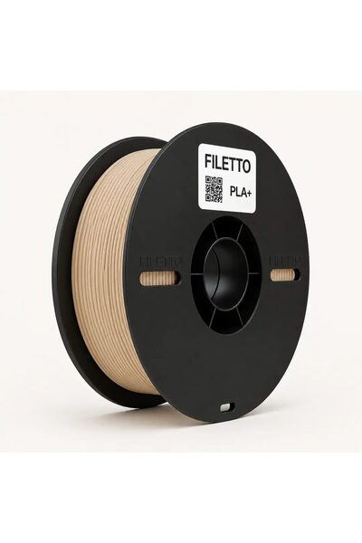 Mattle Bej Matte PLA+ 3D Filament – 1.75mm – 1KG – AMS Uyumlu
