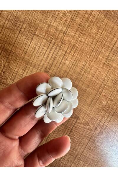 Gönülden Tasarım 4x4 Cm Accesoriu pentru bijuterii pentru cusut flori cu marg...