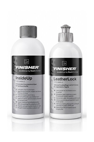 Koch Chemie Finisher İç mekan Temizliği ve Deri Bakım Seti (İnside Up+Leather...