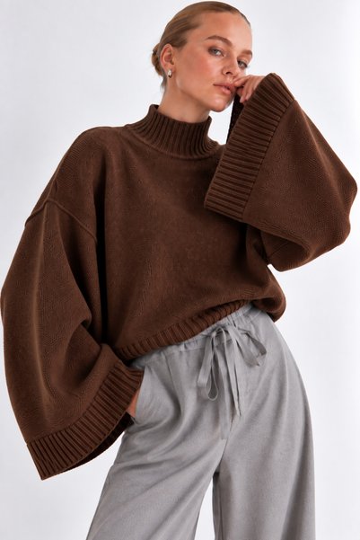 AGD COLLECTİON Bat sweater
