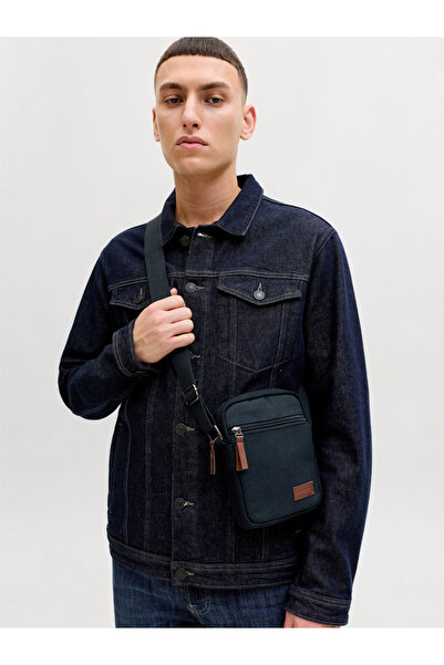 Jack & Jones Navy Blue JACPASCAL Crossbody Sling Bag