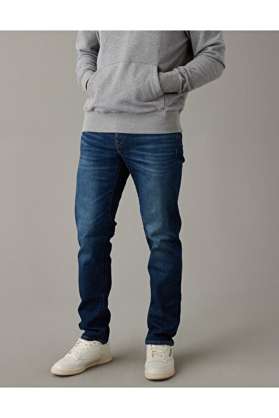 AMERICAN EAGLE بنطال جينز AE Flex+ Slim المستقيم