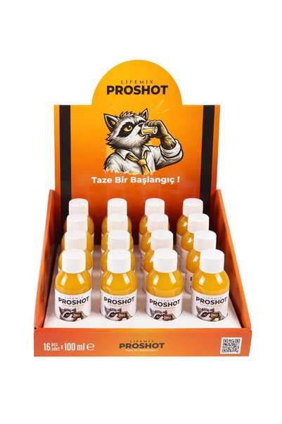 LİFEMİX PROSHOT 16'lı - ZENCEFİL KARIŞIMLI İÇECEK