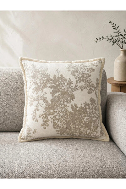 Styli Patterned Cushion Cover - 45X45Cm, Gold