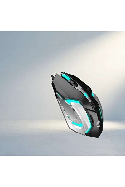 RGB Işıklı 3D Oyuncu Mouse USB Kablolu 1200DPI Faresi