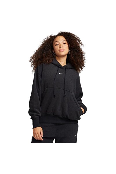 Nike Γυναικεία Αθλητικά Ενδύματα Φούτερ Φοίνικας Βελούδινο XS