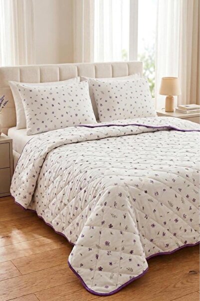 Çeyiz Diyarı Bahar 100% Cotton 4 Piece Double Sleeping Set