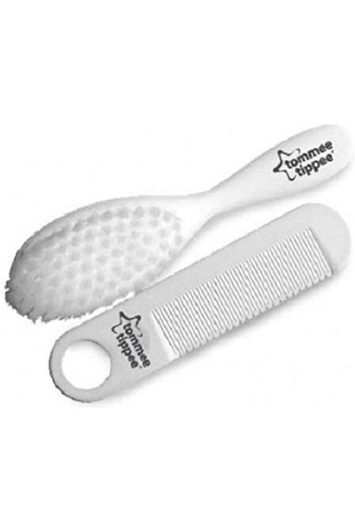 tommee tippee Brush And Comb Set - White