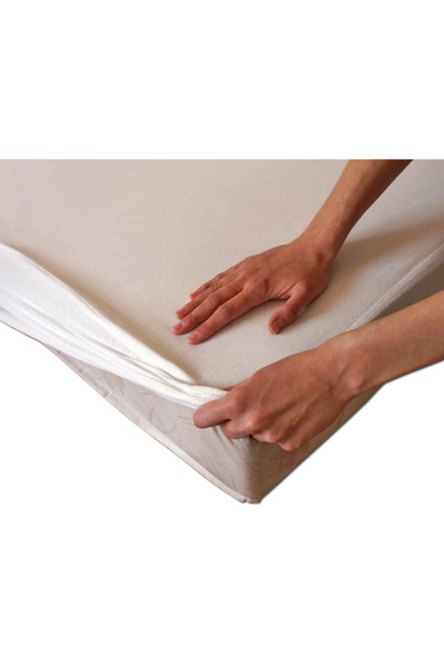 Darymex Cearsaf de protectie cu tricou elastic 140x200 alb
