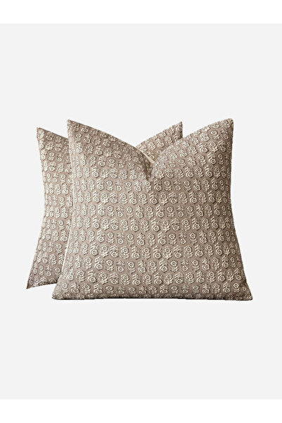 Styli 1-Piece Floral Print Cushion Cover, 45x45cm