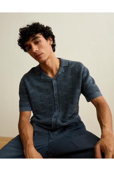 AMERICAN EAGLE سترة بولو مغسولة من AE Garment