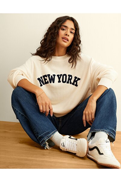 AMERICAN EAGLE AE Oversized Crew Neck Sweater