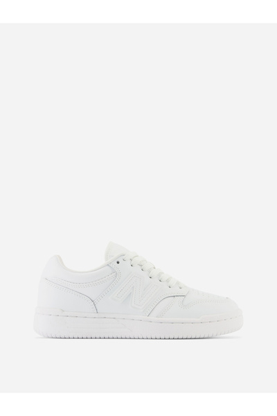 New Balance White BB480 Sneakers