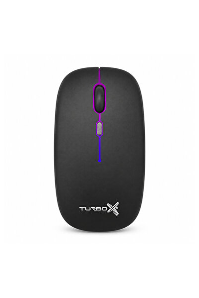 TURBOX TRX-15M Dual Mouse Wireless+Bluettoth Siyah RGB Optik Mouse