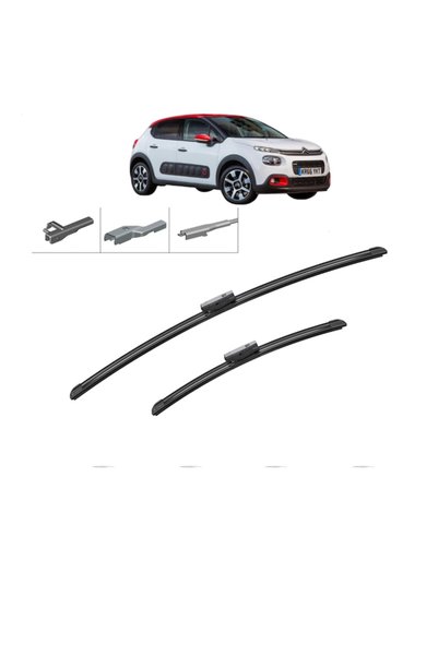 Bosch Комплект от 2 чистачки за предно стъкло за CITROEN C3 III Van (SX, SY) ...
